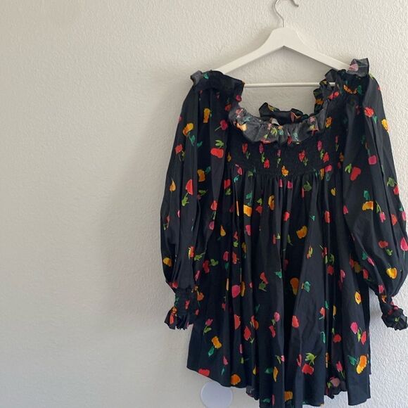 Carolina Constas New York Kora Floral Off Shoulder Mini Dress - Picture 2 of 10